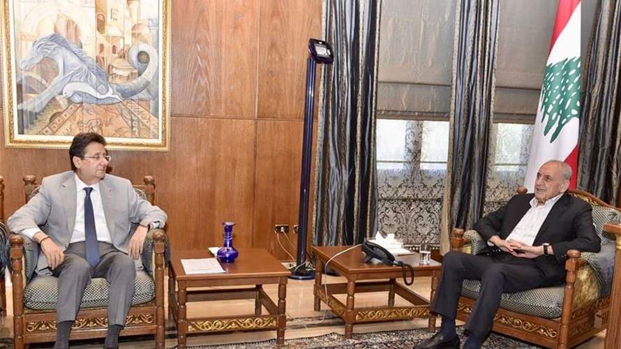 كنعان من عين التينة: التعاون مطلوب لتحقيق أهداف زيارة الرئيس عون بوقف الحرب وتثبيت السيادة ودعم الجيش