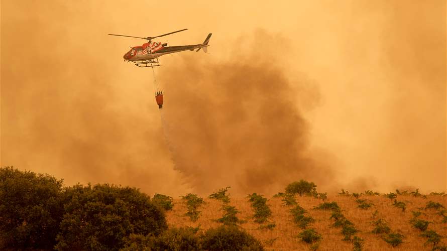 Man arrested in Spain for allegedly starting fire by using farm vehicle