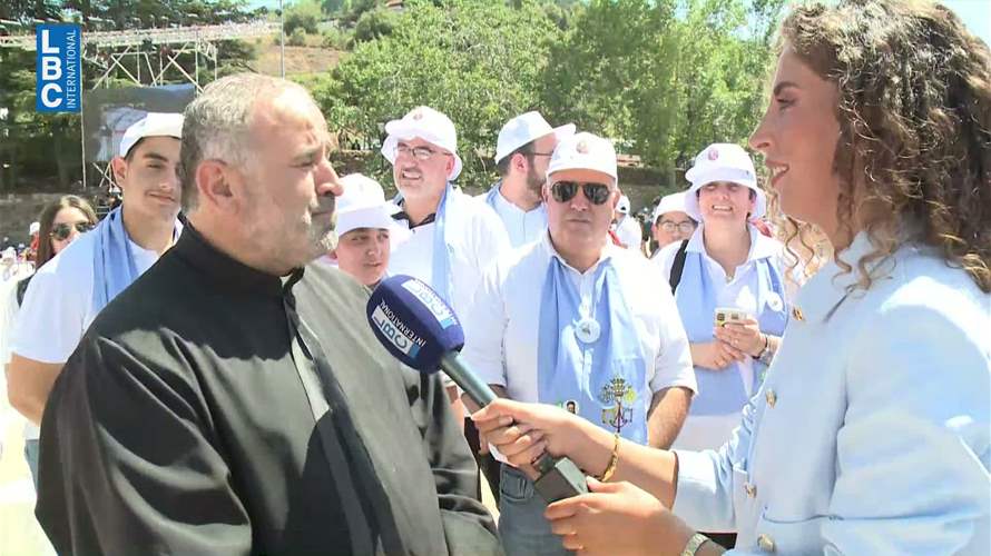 التحضيرات لمراسم تطويب البطريرك الياس الحويك بدأت منذ الصباح... هكذا يبدو المشهد في الديمان