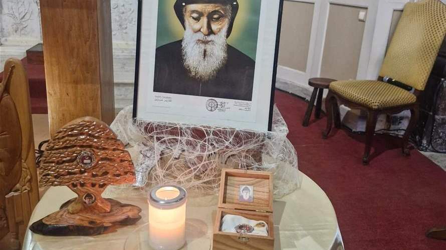 ذخائر مار شربل في مزار سيدة فالكلوز الفرنسية