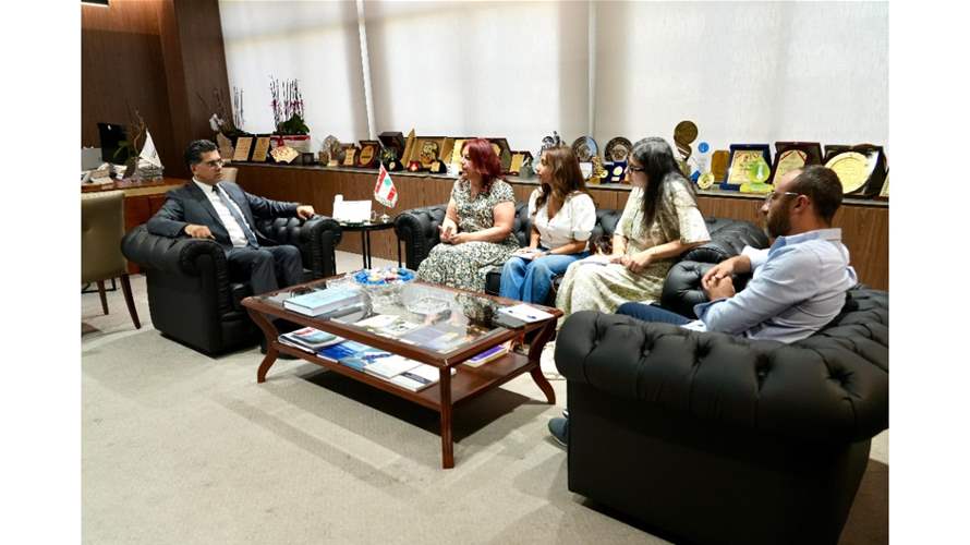 الوزير مرقص بحث مع وفد UNDP في مشروع لتعزيز قدرات الإعلام العام وإشراك الشباب
