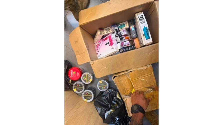 "الريجي": ضبط مصنوعات تبغية مهرّبة ومزوّرة في جلّ الديب والقنطاري والغبيري والحدت وبئر حسن