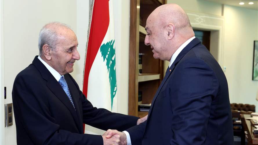 الرئيس بري في بعبدا