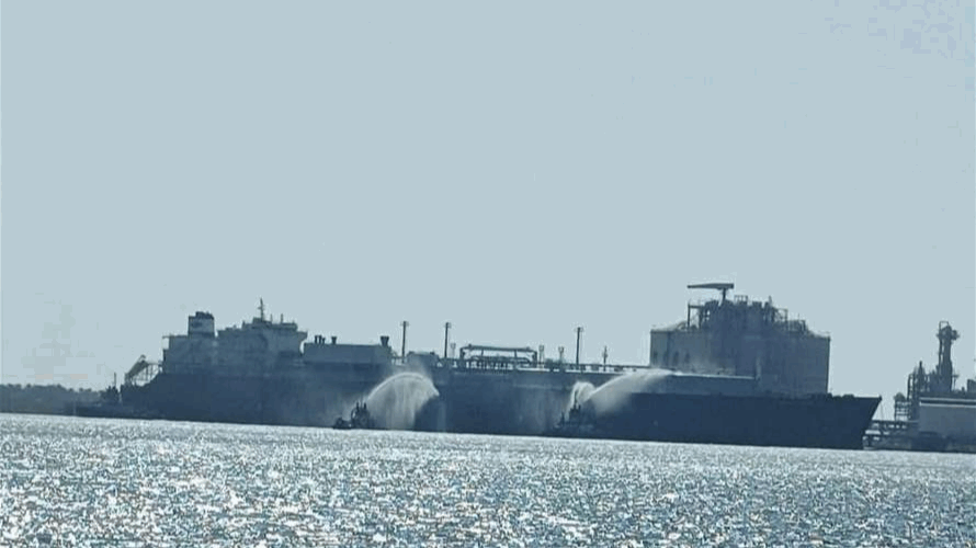 Drone hits gas storage tanker at Egypt's Mediterranean port