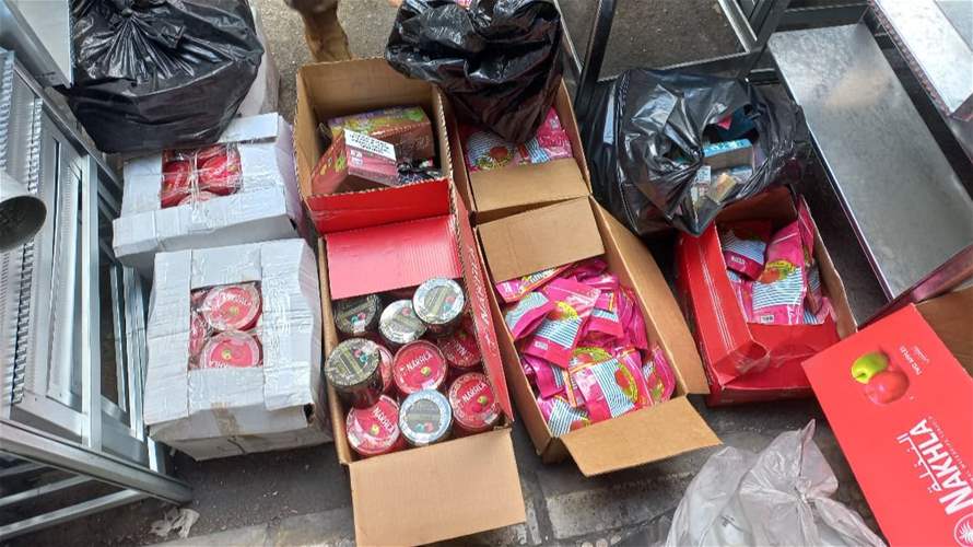 "الريجي" ضبطت مصنوعات تبغية مهرّبة ومزوّرة في صيدا والرميلة ومنطقتَي تعمير وفيلات عين الحلوة