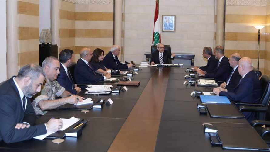 سلام يترأس اجتماعاً لإطلاق مشاريع التعافي في المناطق التجريبية جنوباً وتسريع عودة الأهالي