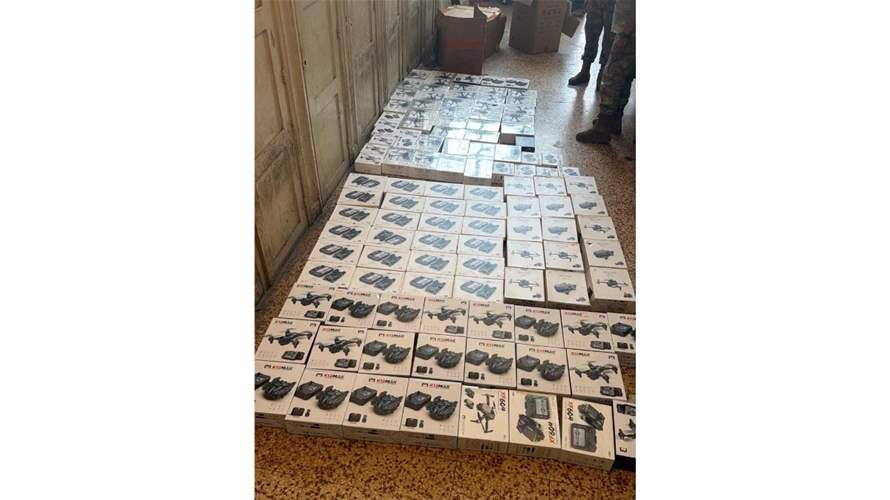 الجمارك: ضبط كمية كبيرة من الطائرات المسيرة في طرابلس ومواد تبغية مهرّبة في زحلة