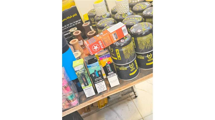 "الريجي" تضبط في البقاع مصنوعات تبغية مهرّبة ومزوّرة