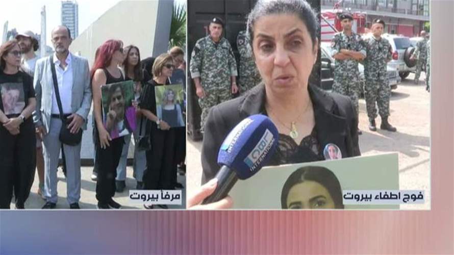 في ذكرى 4 آب... فوج إطفاء بيروت يضع أكاليل من الزهر على نصب شهداء فوج الإطفاء