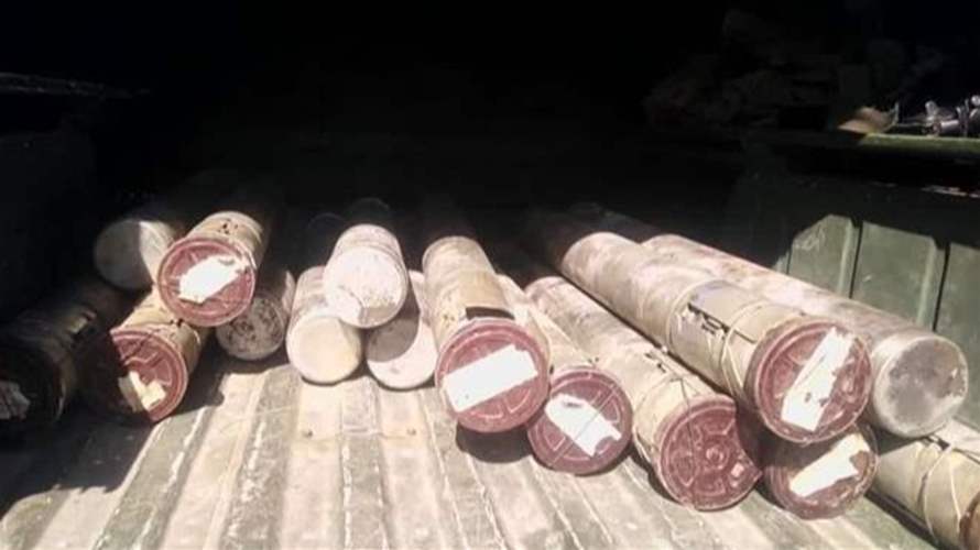 استمرار التحقيقات لمعرفة وجهة صواريخ الغراد المضبوطة من الجيش في عرسال