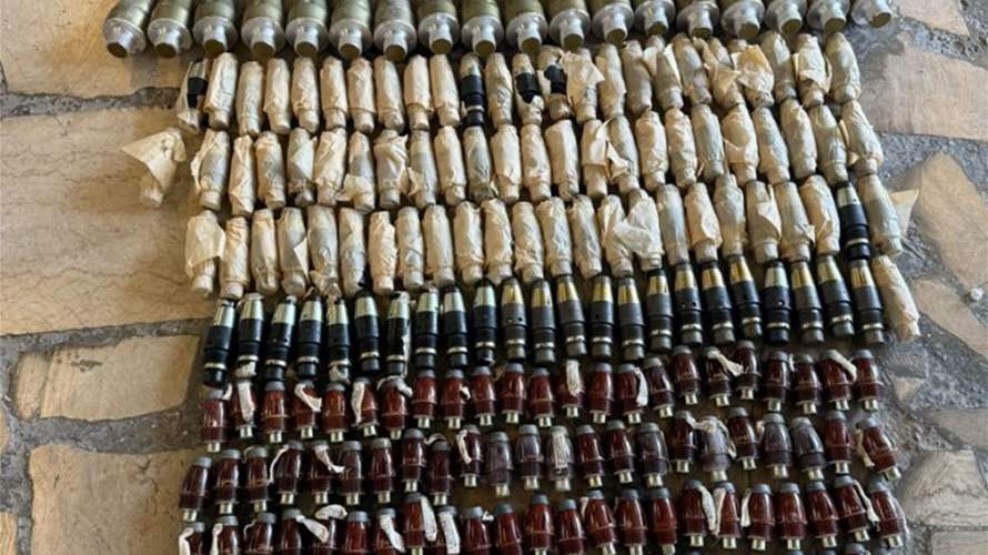 الجيش ينفّذ عملية دهم في بلدة عرسال ويضبط كمية كبيرة من الذخائر الحربية