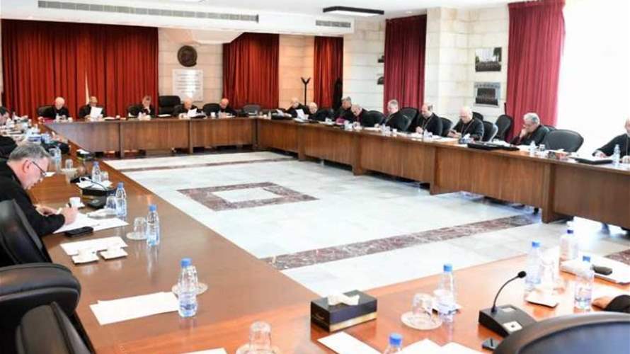 مجلس المطارنة الموارنة شجب مواصلة اسرائيل إلحاق الأذى المتعمد جنوبا وطالب بالإسراع في إصدار القرار الظني في جريمة المرفأ