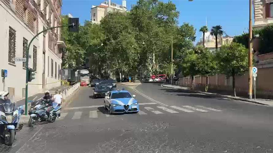 Lebanon-Israel talks: delegations arrive at US Embassy in Rome — Video