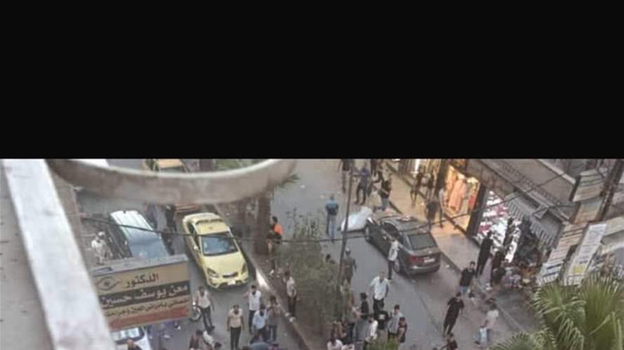 انفجار عبوة ناسفة بحافلة نقل ركاب في مدينة جرمانا قرب دمشق 