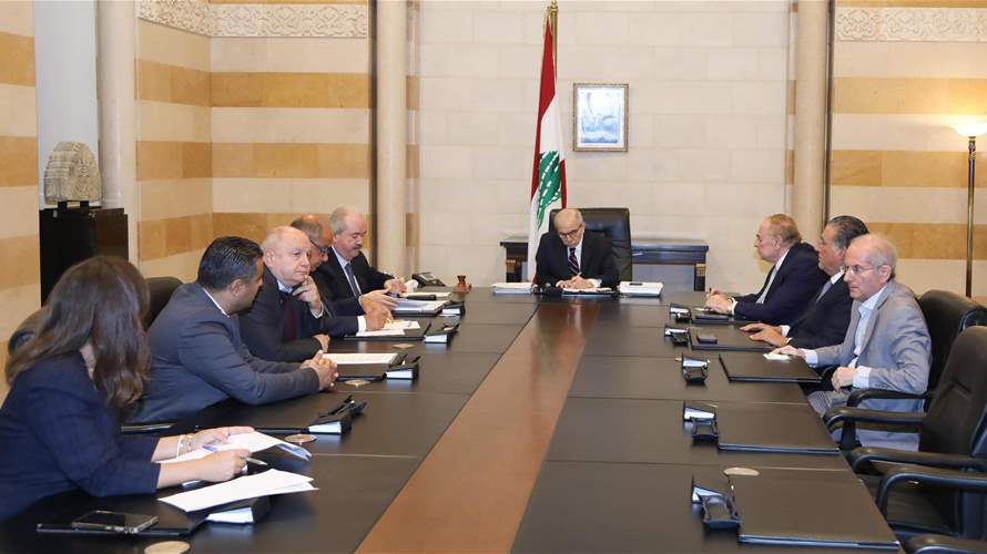 اجتماع في السرايا بحث مشروع تعديل الرسوم على المواد المنتجة للنفايات... البستاني: طرحنا تأمين إيرادات من مصادر أخرى لتخفيف العبء عن كاهل المواطن