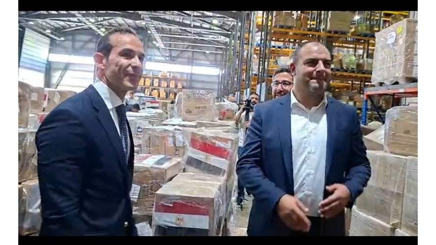 10 أطنان من الأدوية المصرية تصل إلى لبنان... مساعدات جديدة لدعم القطاع الصحي