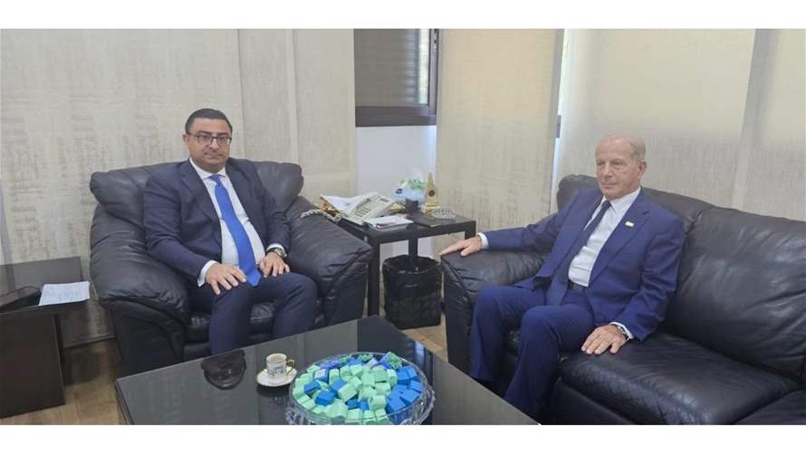 القاضي الحاج بحث مع السفير الأميركي في تعزيز التعاون القضائي وتبادل المعلومات بين لبنان والولايات المتحدة