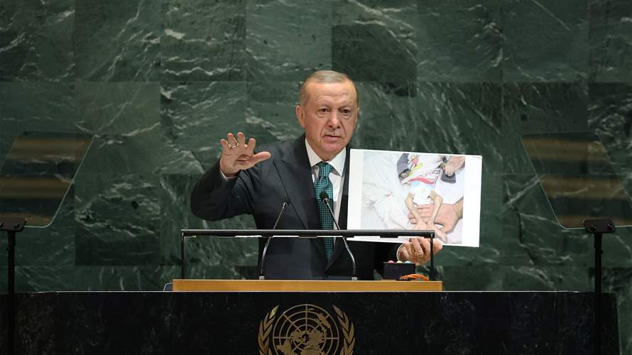 إردوغان: إسرائيل تسعى إلى إزالة فلسطين من الأجندة المشتركة للانسانية