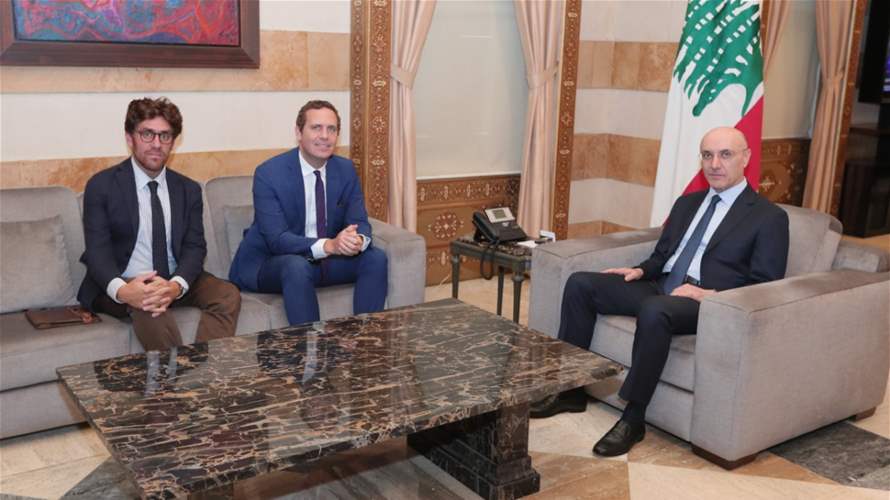 الحجار بحث مع سعدي وألكسندر جولي في التعاون بين لبنان والإتحاد الأوروبي واستقبل عبد المسيح
