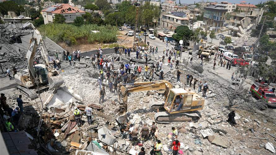 Health Ministry: 11 killed, 19 wounded in Israeli strikes on Deir el-Zahrani and Ansar