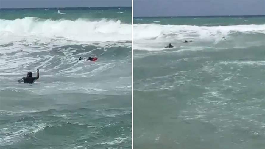 Lebanon Civil Defense warns against swimming along coast amid high waves