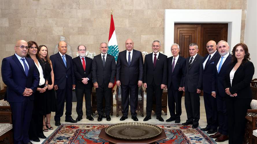 الرئيس عون: أعدنا لبنان إلى خريطة العالم وسنواصل العمل لاعادة بناء الدولة 