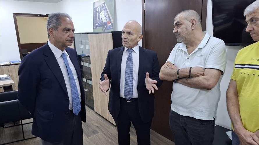 صدي زار مؤسسة مياه بيروت وجبل لبنان وتبلغ من خليفة سدادها لكل مستحقات الكهرباء 