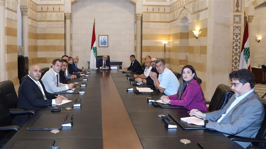 سلام استقبل وفدًا من الأساتذة المتعاقدين في الجامعة اللبنانية