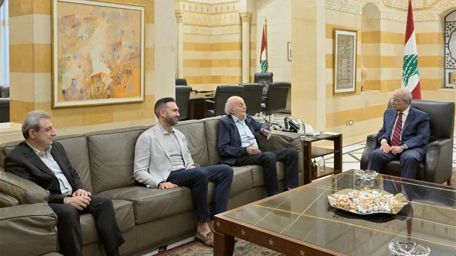 سلام استقبل وليد وتيمور جنبلاط... وبحثٌ في الاعتداءات الإسرائيلية على لبنان