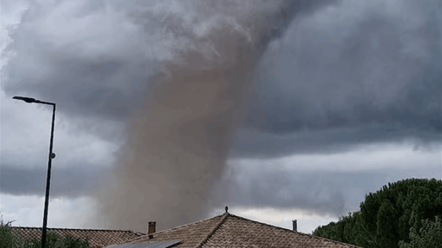Rare tornado in southwestern France injures dozens, damages homes