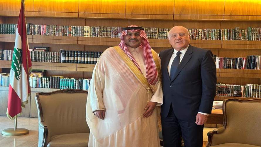 ميقاتي إستقبل السفير السعودي