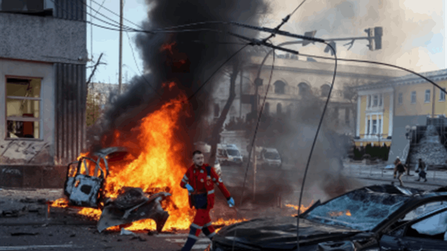 هجوم روسي بالمسيرات على كييف وضربات على مناطق أخرى توقع نحو عشرة جرحى