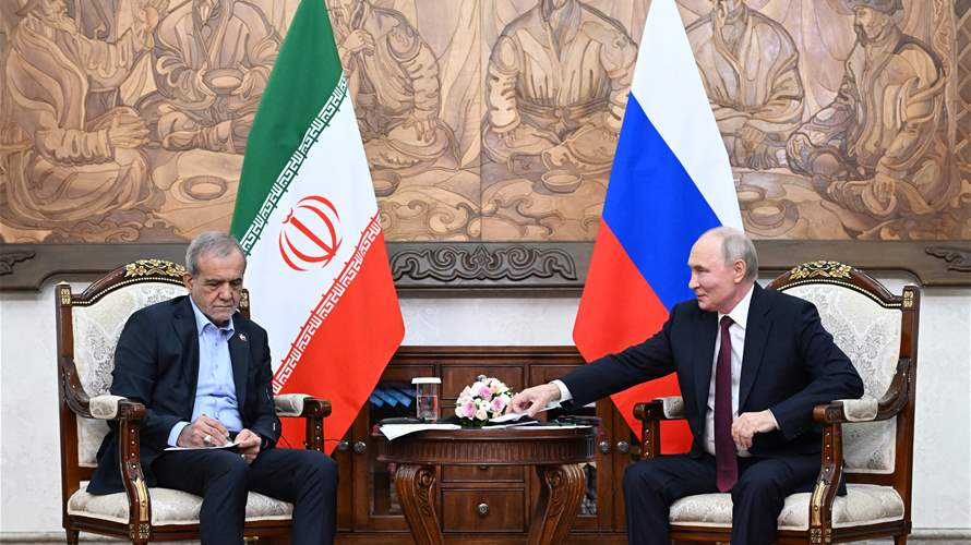 Iran president thanks Putin for Russia's stance during war with US
