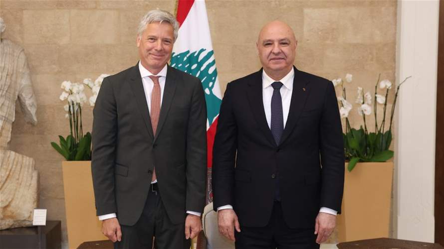 الرئيس عون تسلّم أوراق اعتماد سفراء فرنسا وألمانيا والسويد