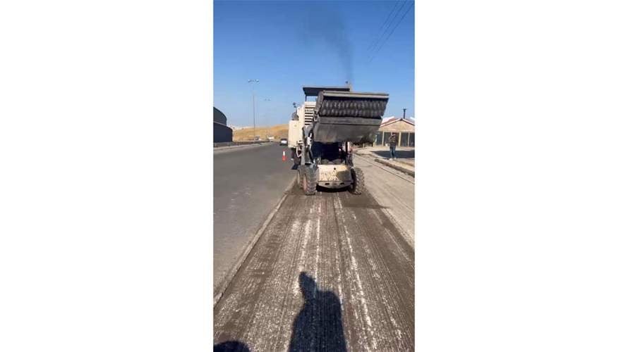 وزارة الأشغال: بدء أعمال تأهيل طريق الحازمية – ضهر البيدر – شتورة السبت وتعديل حركة السير خلال فترة العمل