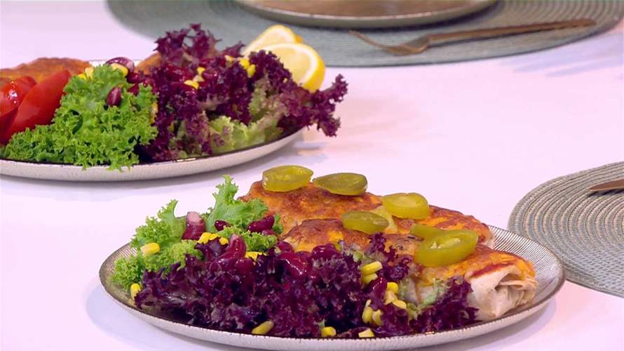 إنشيلادا باللحم وتشيز كيك بلمسة مميزة مع الشيف فادي زغيب (فيديو)