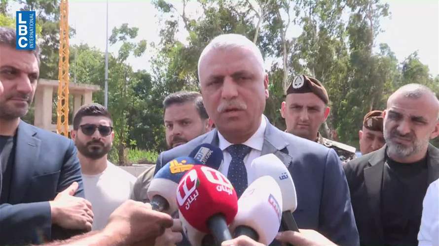 شقير من معبر العبودية: نسعى مع الإخوة السوريين إلى تسهيل حركة النقل بين البلدين وتحسينها عبر تقديم خدمة لائقة