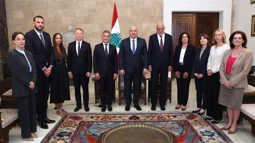 عون أمام وزير العدل الفرنسي: الاعتداءات الإسرائيلية تستهدف مسار اتفاق الإطار وتقوّض جهود وقف التصعيد