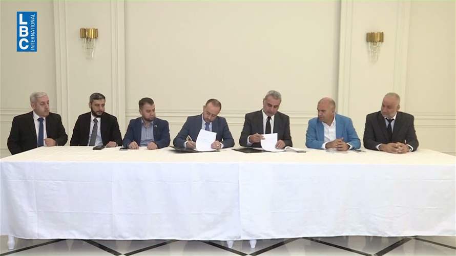 توقيع محضر المعاينة الفنية لإعادة تفعيل الربط السككي بين لبنان وسوريا... ورسامني يطّلع على النتائج
