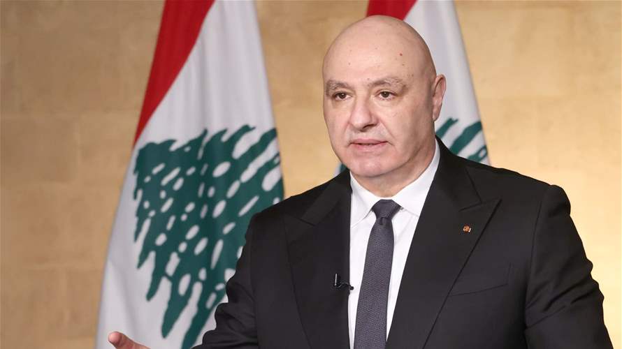 Lebanon wants Israel security deal as prelude to peace: President to AFP