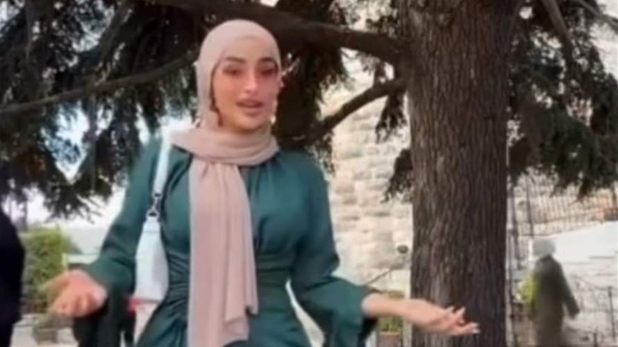 بعد موجة غضب بسبب تصرفها في حريصا... ضحى العريبي تخرج عن صمتها في رسالة للبنانيين (صورة) 