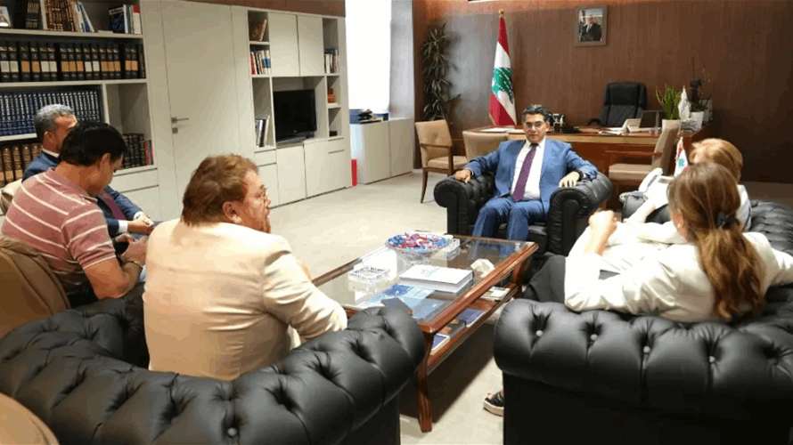الوزير مرقص استقبل سفير الجزائر ونقيبي الصحافة والمحررين وتلقى دعوة لرعاية "الزمن الجميل" الذي سيكرّم تلفزيون لبنان
