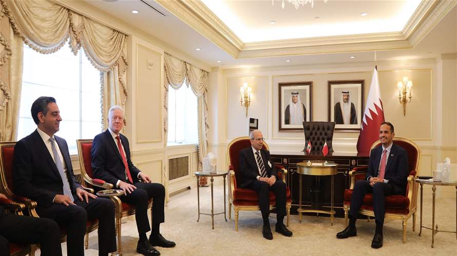 سلام بحث مع نظيره القطري في سبل تعزيز الدعم والتعاون بين البلدين... وتشديد على أهمية تكثيف الجهود لخفض التصعيد 