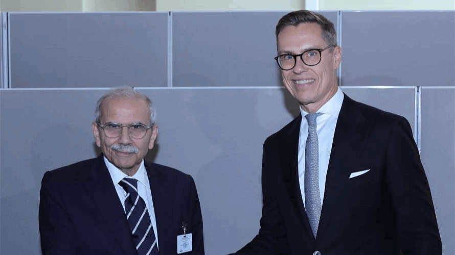 نواف سلام التقى رئيس فنلندا... وهذا ما جرى بحثه