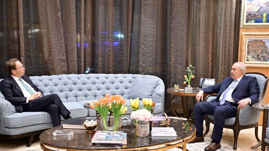 مخزومي التقى دوريل: حرصاء على تعزيز التعاون اللبناني - الفرنسي ودعم مؤسسات الدولة والإصلاحات