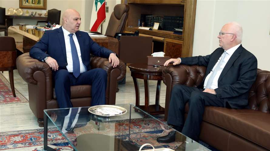 ضاهر في بعبدا وعرض للأوضاع العامة في البلاد