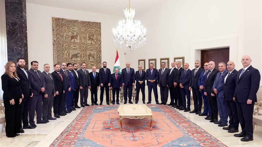 الرئيس عون أمام وفد وزاري سوري: الزيارة مؤشر إلى سلامة العلاقة بين البلدين.. وزير الاقتصاد السوري: نفتح صفحة جديدة