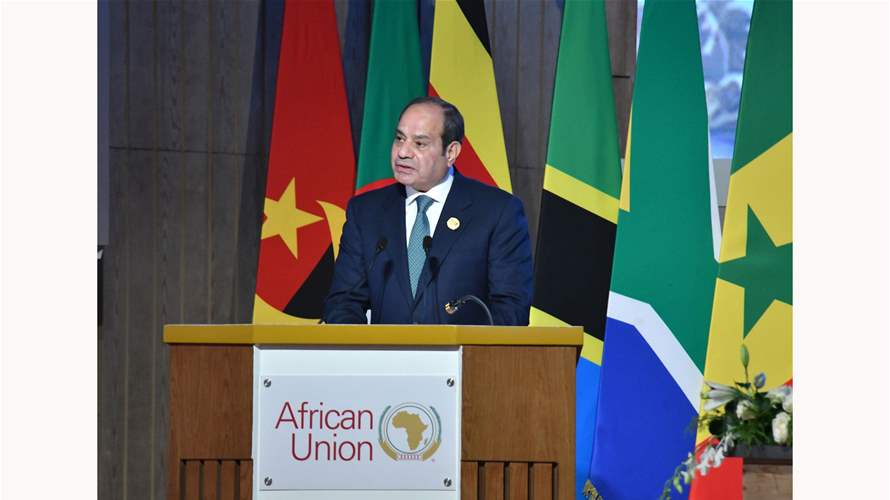 Egypt's Sisi urges 'dialogue, not confrontation' as African leaders meet