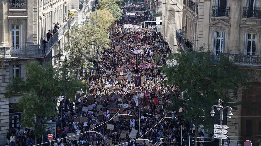 انطلاق موجة جديدة من احتجاجات الطلاب في فرنسا