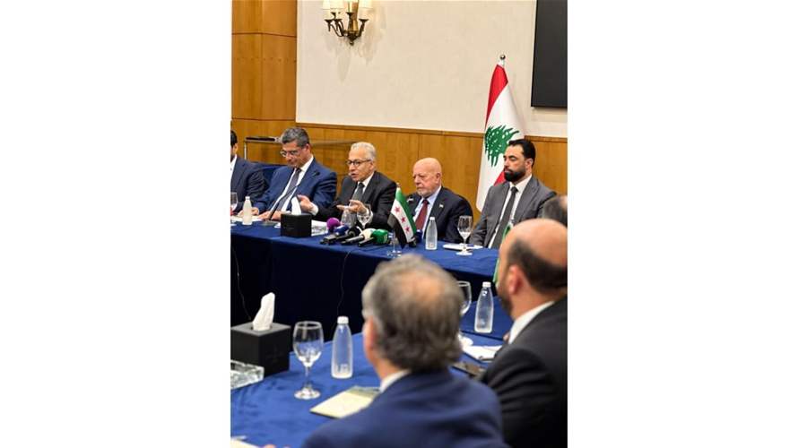 اجتماع فني لبناني سوري في دمشق لبحث الرسوم الجمركية وتسهيل التبادل التجاري